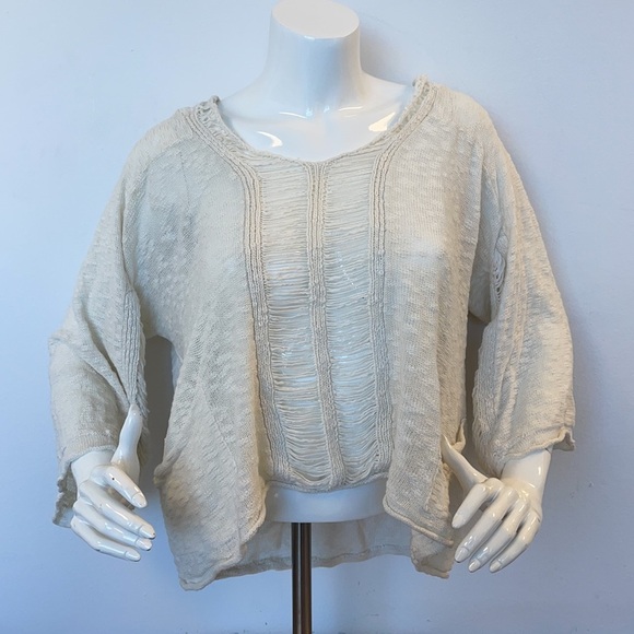 NSF distressed hooded sweater - Picture 1 of 8